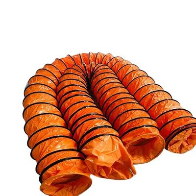 Λιτόνγκ 14 ιντσών Φωτοαποσβέστιο PVC Ευέλικτο Σωλήνα Διοχέτευσης 12 ιντσών PVC Διοχέτευσης Αέρα