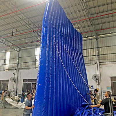 Φουσκωτό ηχοφράγμα PVC 6m*6m, επαναχρησιμοποιήσιμο και μετακινούμενο, προσωρινό, Litong Outdoor