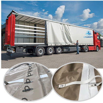 Litong China Factory Khaki Vehicle Cover Wholesale Heavy Duty Tarps Pvc Coated Tarpaulin Cover Truck Cover (Επιχειρηματική πώληση χάλκινης κάλυψης οχήματος)