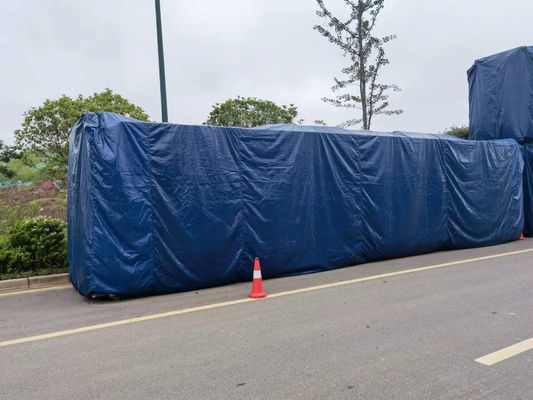 Litong Heavy Duty Tarpaulin Manufacturer PVC Knife Coated Tarpaulin Εφοδιαστικό περιέκτη κάλυμμα