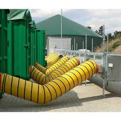 Λιτόνγκ Ελαστικός πυρόσβεστος PVC αεραγωγός Αεροπορικός αγωγός